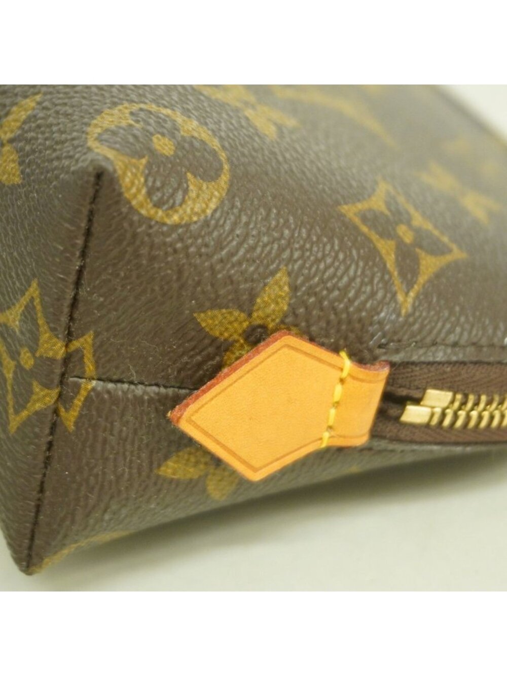 Louis Vuitton Pouch Monogram Pochette Cosmetic PM Brown - Picture 6 of 8